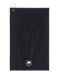 Carmel Towel Company - Golf Towel - Embroidery - Two Rivers Shield Logo